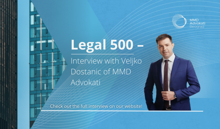 Interview with Veljko Dostanić of MMD Advokati